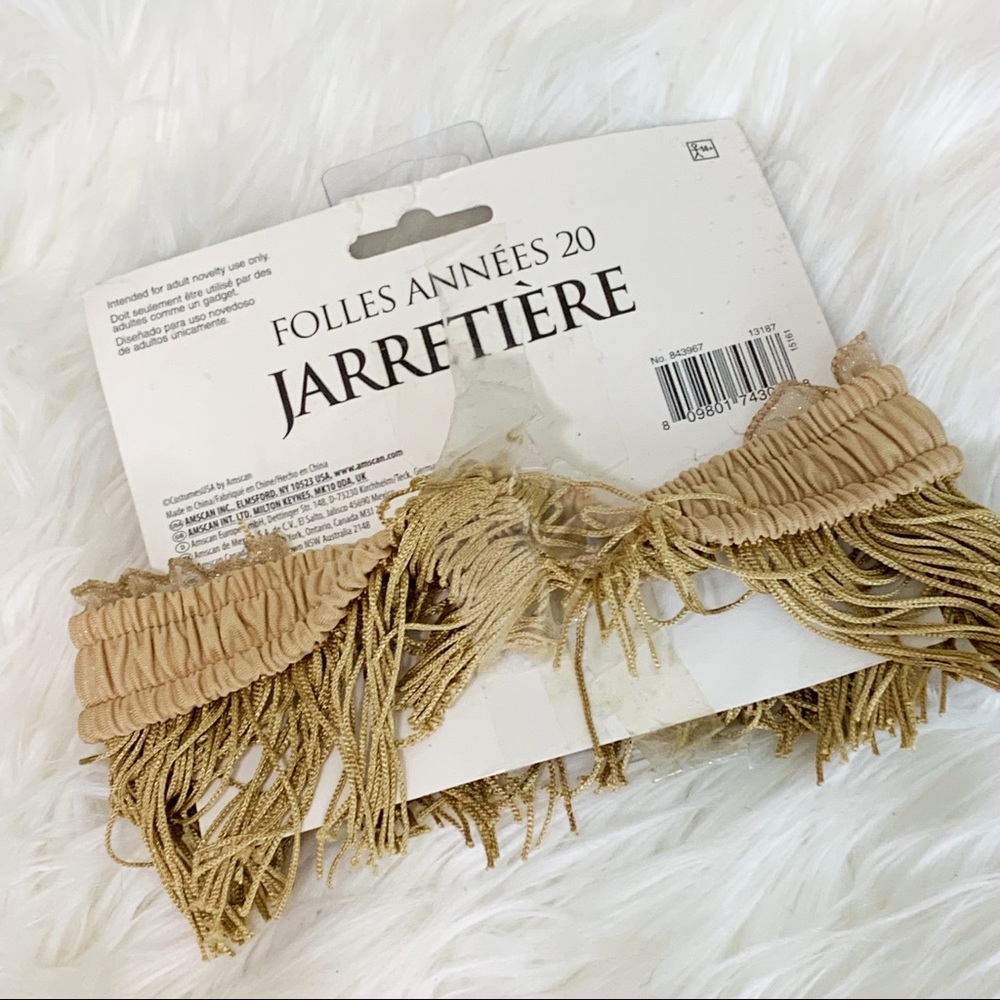 Roaring 20’s Flapper Leg Garter New - Picture 3 of 5